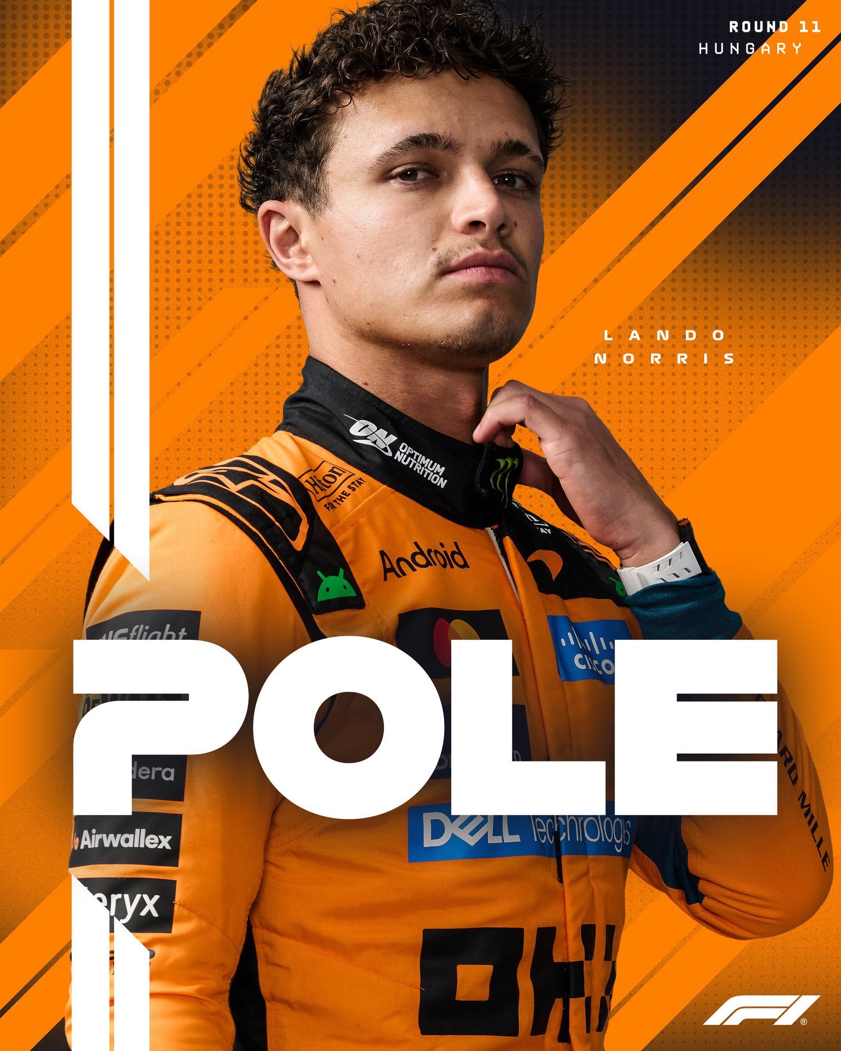 f1 恭喜诺里斯拿下匈牙利站杆位！2026f1匈牙利大奖赛