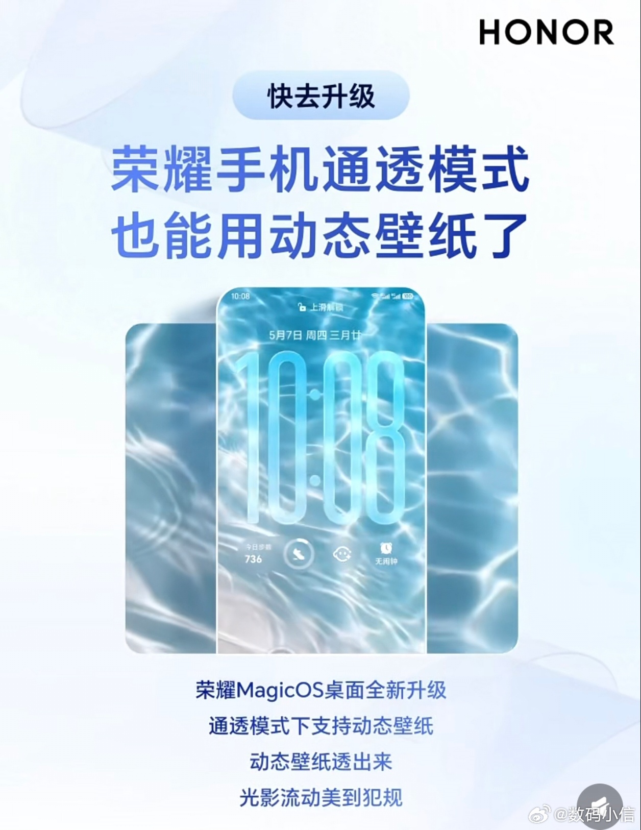 MagicOS月月新赶紧更新系统！荣耀MagicOS迎来新惊喜，通透模式现已兼容