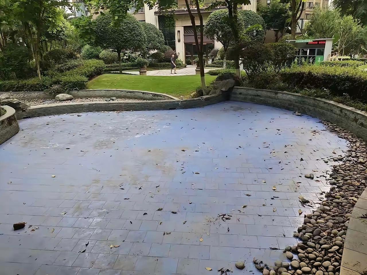 就因为业主嫌青蛙吵，物业干脆排空了小区景观池塘，好好的水景直接废掉。
 
面对这