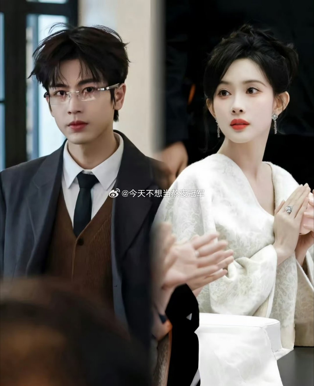 🍉🍉张凌赫、孟子义 合作现偶🌺🐮都是连着拍好几部古偶了吧，也该换换口味了