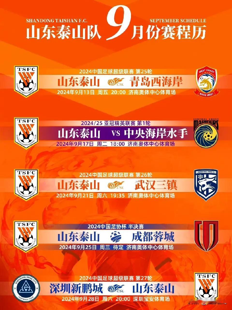 间歇期过后，不出意外，泽卡、克雷桑应该可以登场比赛了，泰山队的阵容实力将得到非常