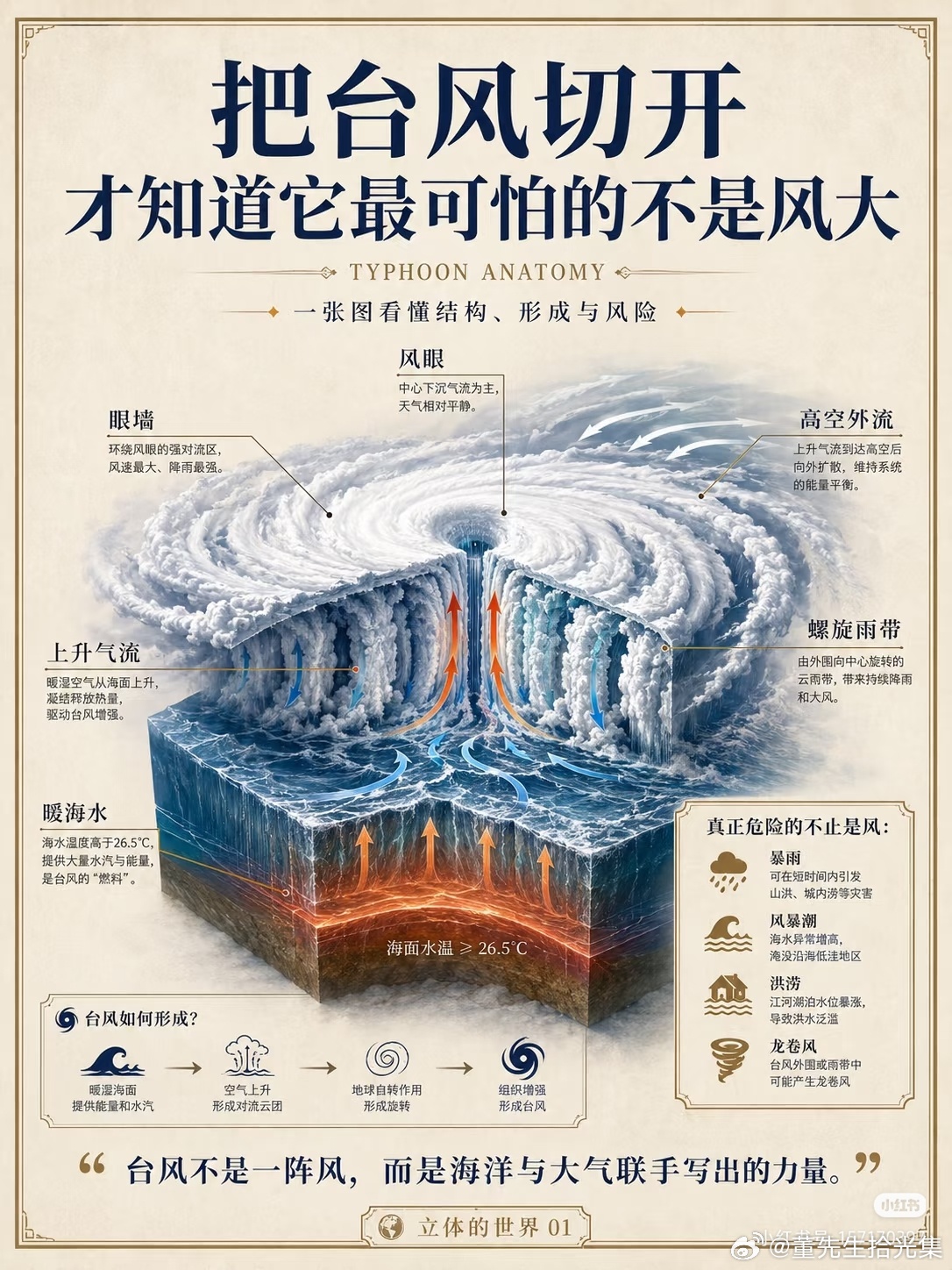巴威登陆地点狂风漫岸风圈至，全民同心御洪台。十级风圈抵达浙江，风雨考验之下，提前