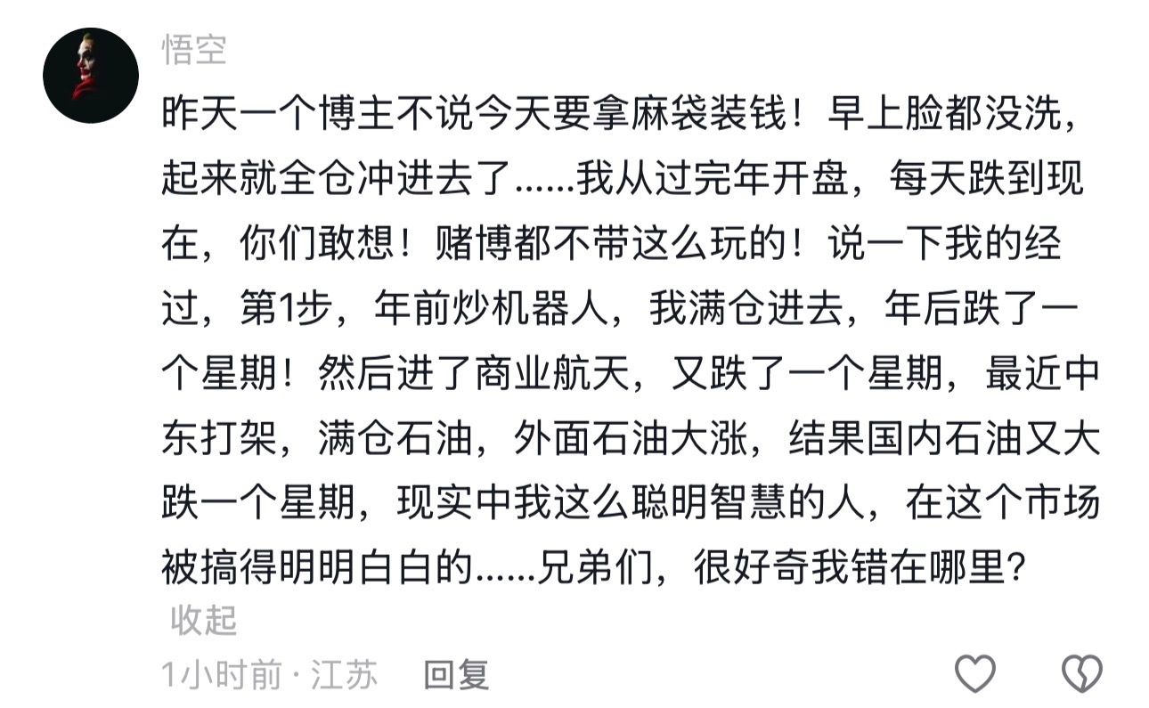 A股行情股民错在哪里了？ 