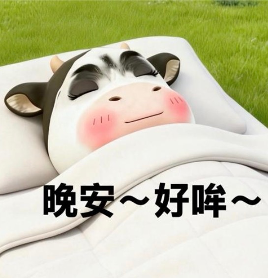好啦～我要睡觉啦，晚安全世界 