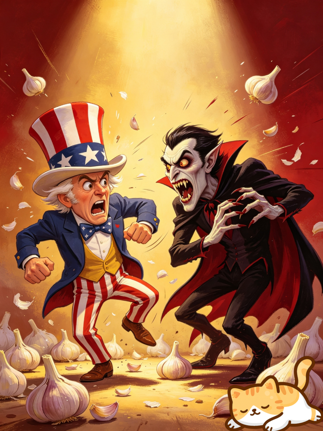 中国大蒜竟被列为国家安全威胁中国人民说了，只有吸血鬼才害怕大蒜！🧄这回真相了，