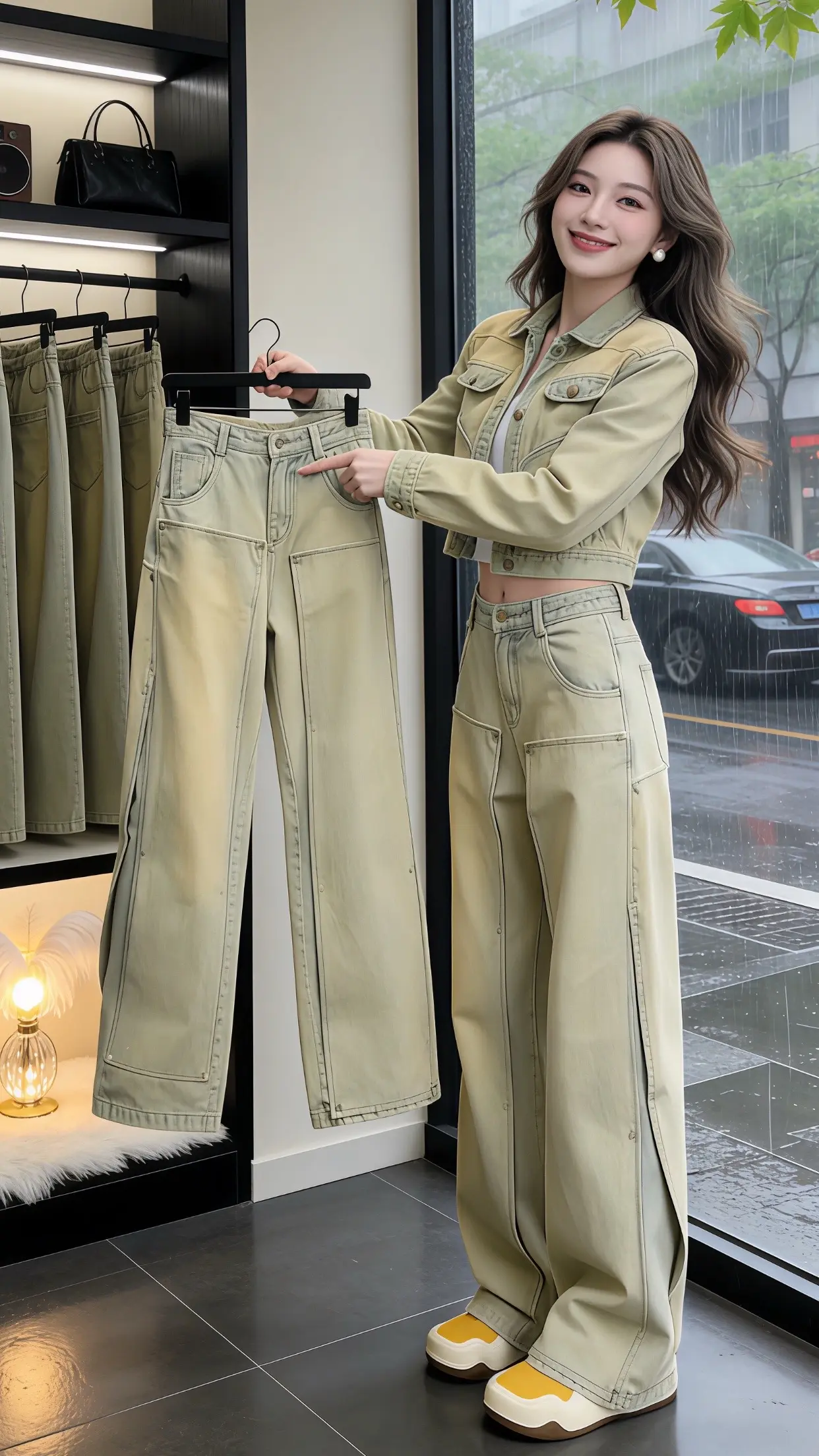 牛仔套装穿搭  穿出自己的风格 春款上新 一眼就爱上的神裤 好看的裤子...