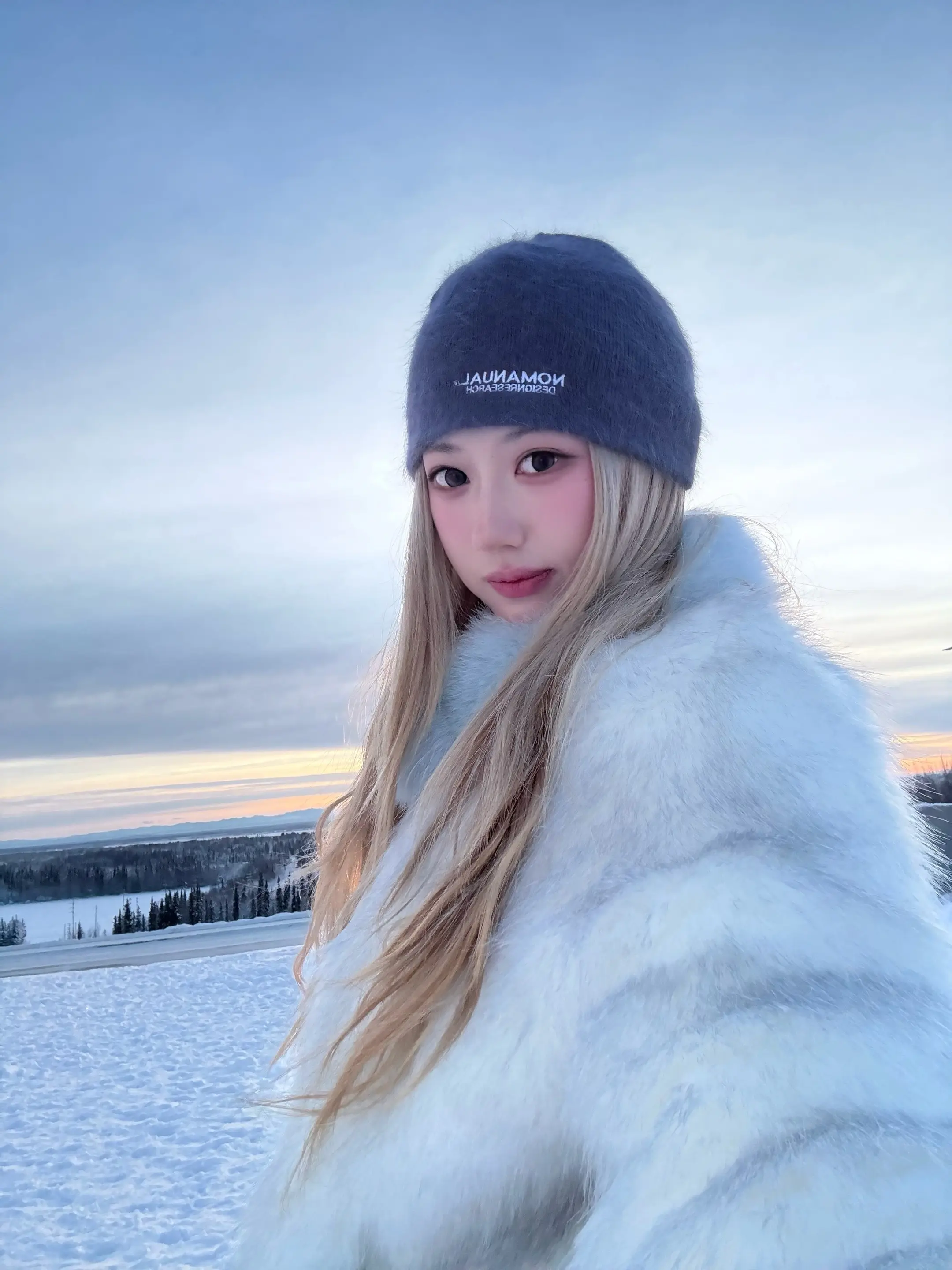 你代替初雪 来到我身边。