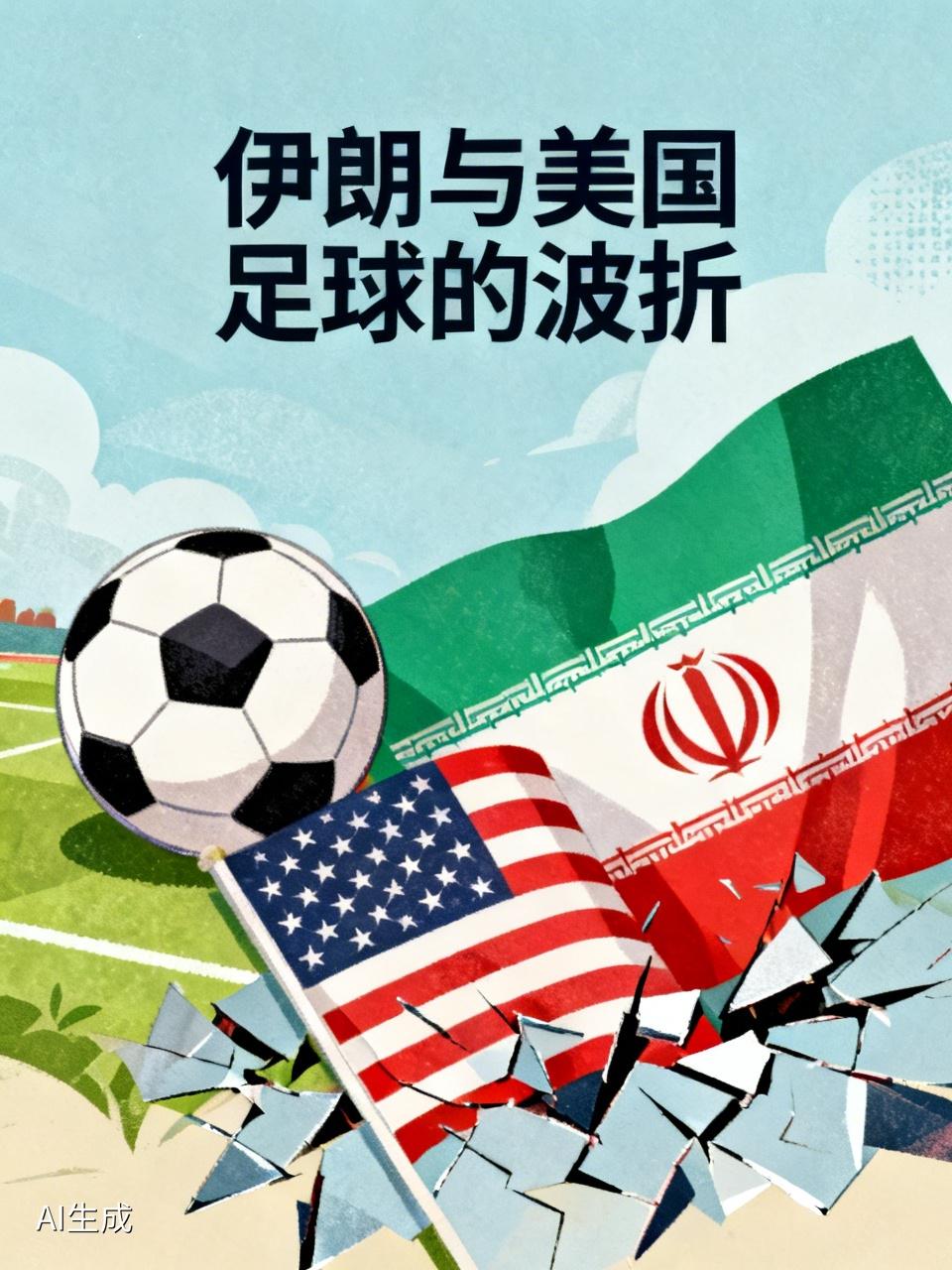 伊朗人还想着去美国看世界杯，他们也太天真了，因为就连你的官员也被人家禁止，球队能