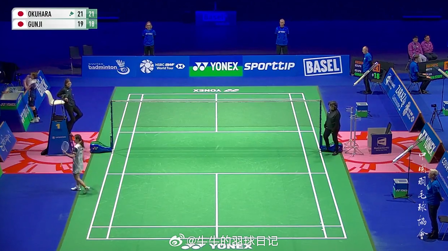 奥原希望 21-19 21-18 郡司莉子2026年瑞士羽毛球公开赛