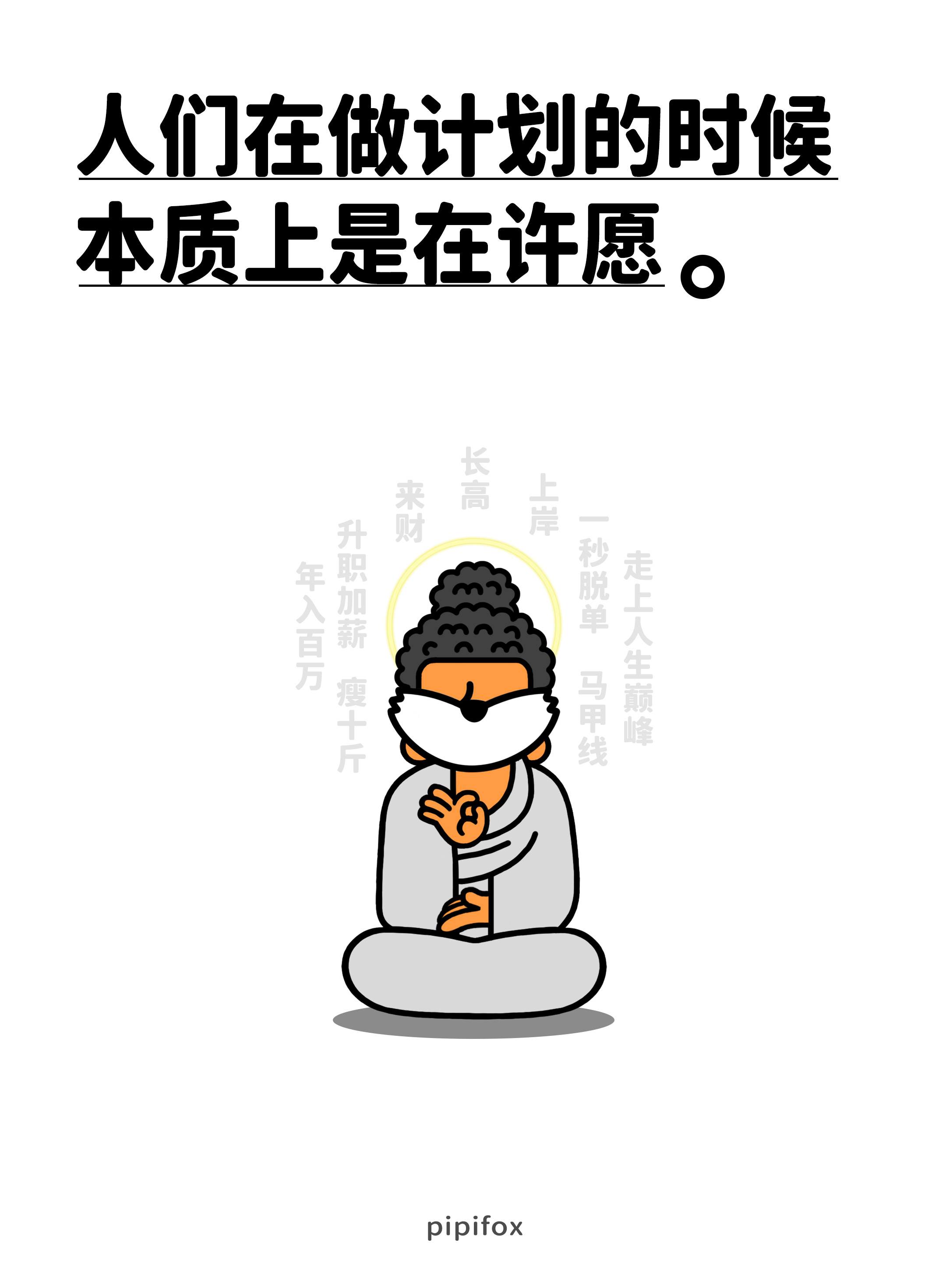 人们在做计划的时候本质上是在许愿。人类行为研究所  ​​​