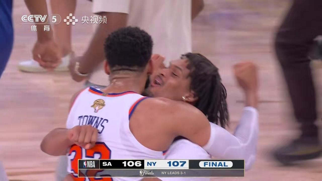 【NBA 总决赛最新战报】今天上午NBA 总决赛G 4大战在纽约尼克斯主场〔麦迪