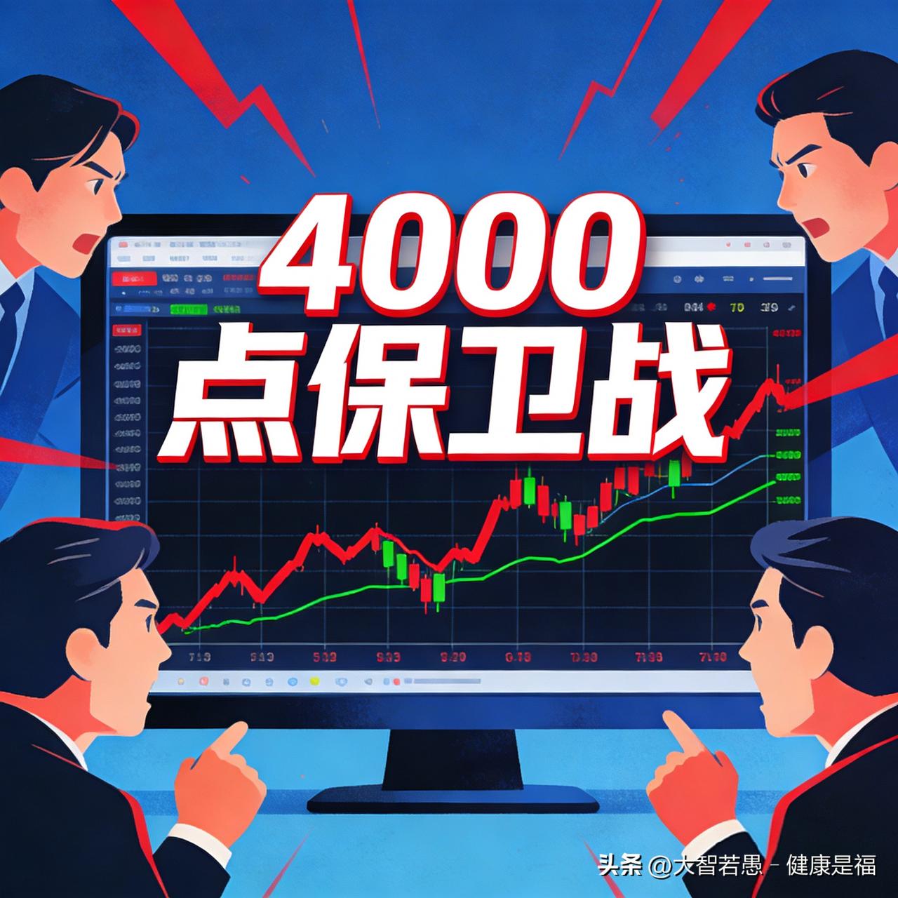沪深历史上四次4000点保卫战
 
1、2008年3月迎来首次4000点保卫战
