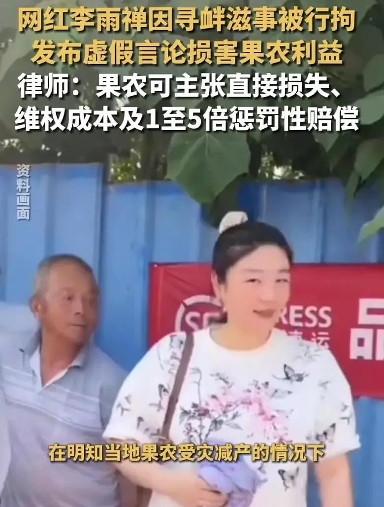 李雨婵的回旋镖

李雨婵能红，纯粹就是蹭大网红相宜的流量，像一张狗皮膏药一样，一