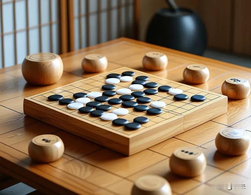 小朋友已经上了4次的围棋课了。
我其实很怕他跟别人对弈的时候输了要哭鼻子。
毕竟