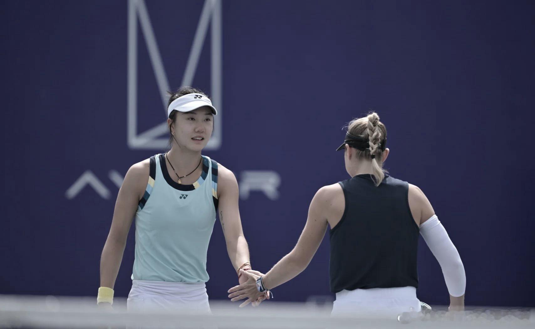 🟣WTA250奥克兰女双首轮❌🇨🇳汤千慧/🇵🇱皮特尔6-3/5-7/5