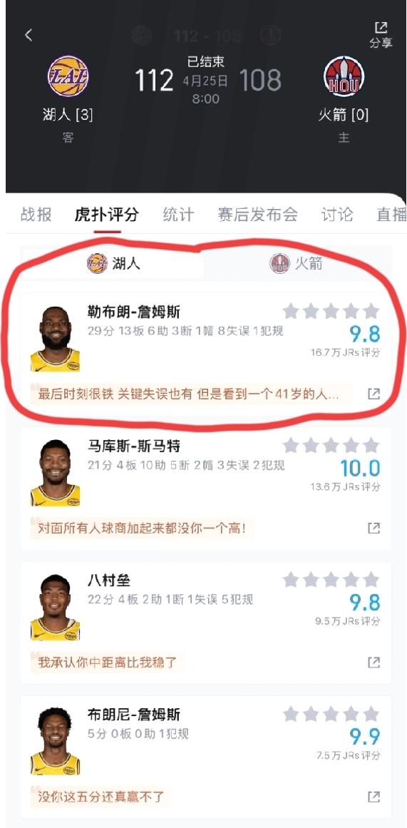 湖人vs火箭的系列赛开始之前，是谁在说“湖人队过了首轮，詹姆斯就是goat”的，