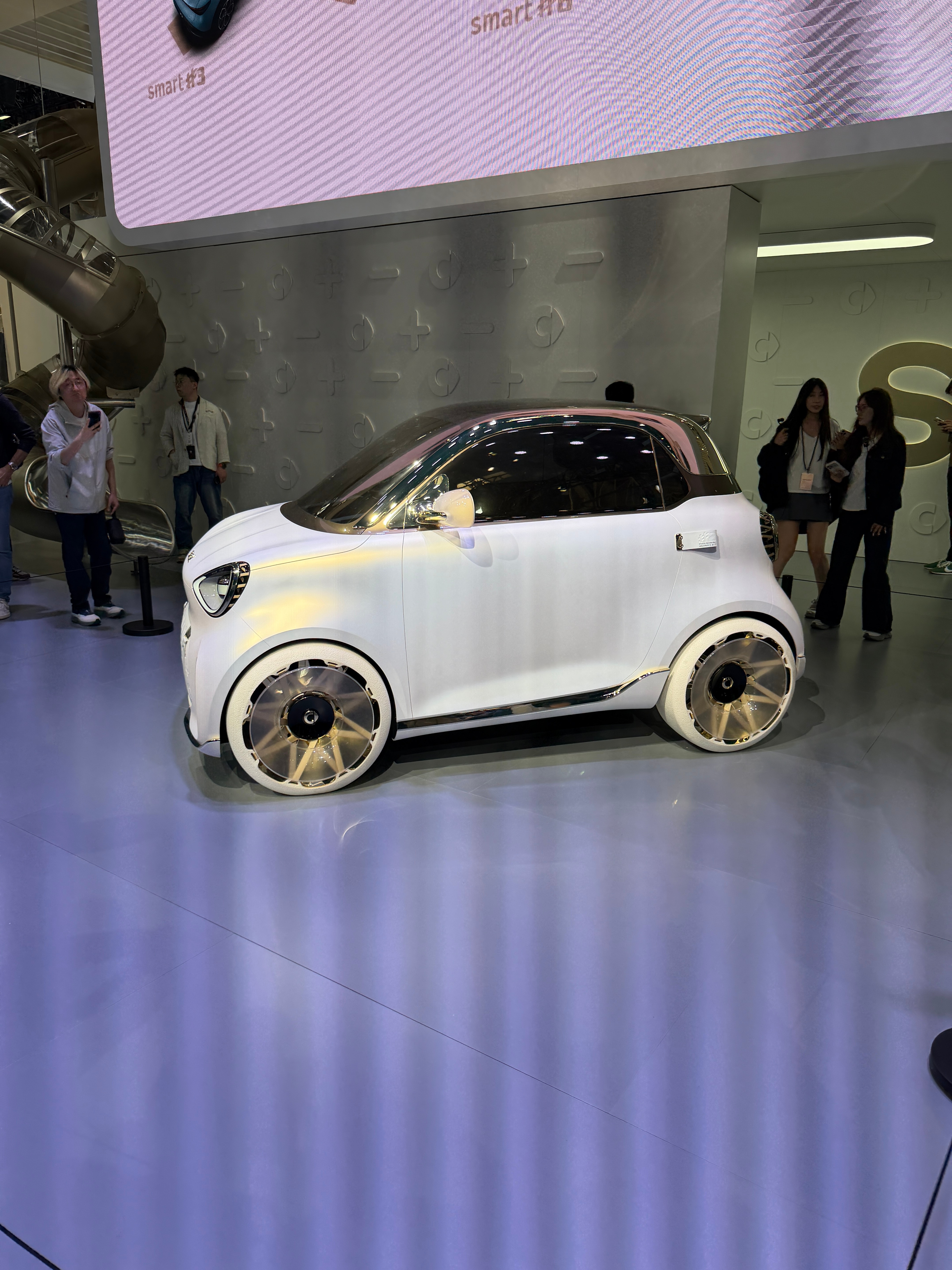 smart 2看到了风格很轻奢整体看着很好玩概念车新车2026北京国际车展