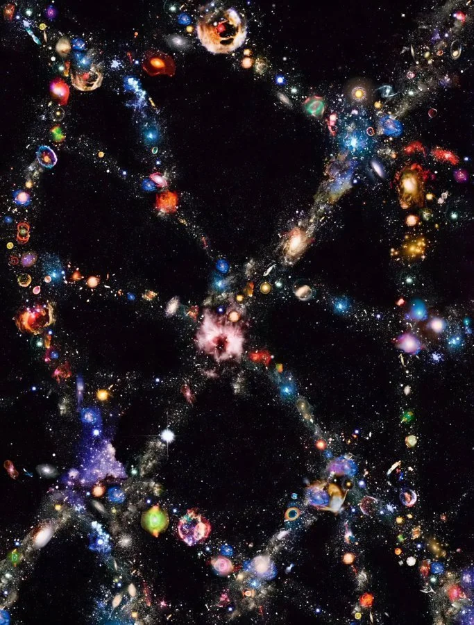 艺术 这是迄今为止发现的宇宙中最大的结构，是一道跨度超过 10 亿光年...