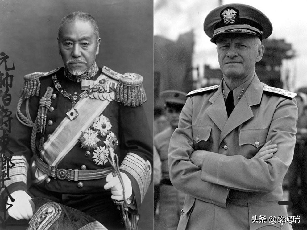 尼米兹海军上将保护了东乡隆弘海军上将的遗产。

在对马海战（1905年5月）中，