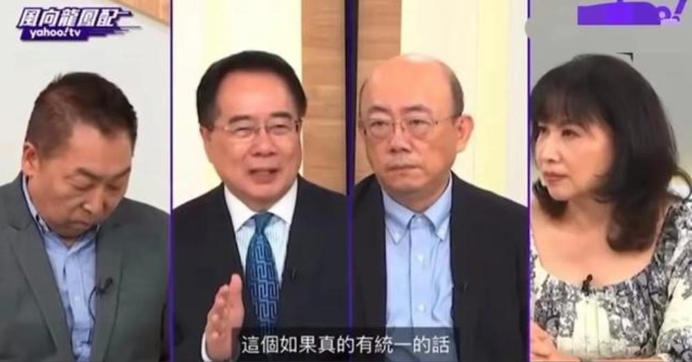 台湾学者蔡正元说，“不管是武力统一还是和平统一，我很确定一点，这个如果真的有统一