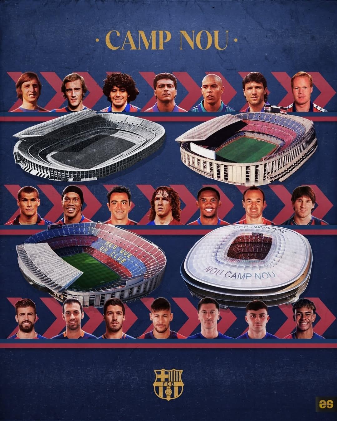 历史❤️💙🏟️🐐巴萨欧冠联赛热点现场