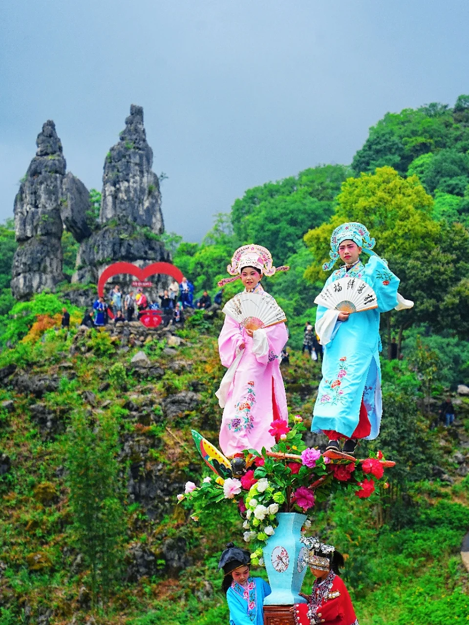 五一冲兴文石海！看石头开花+花山节狂欢！