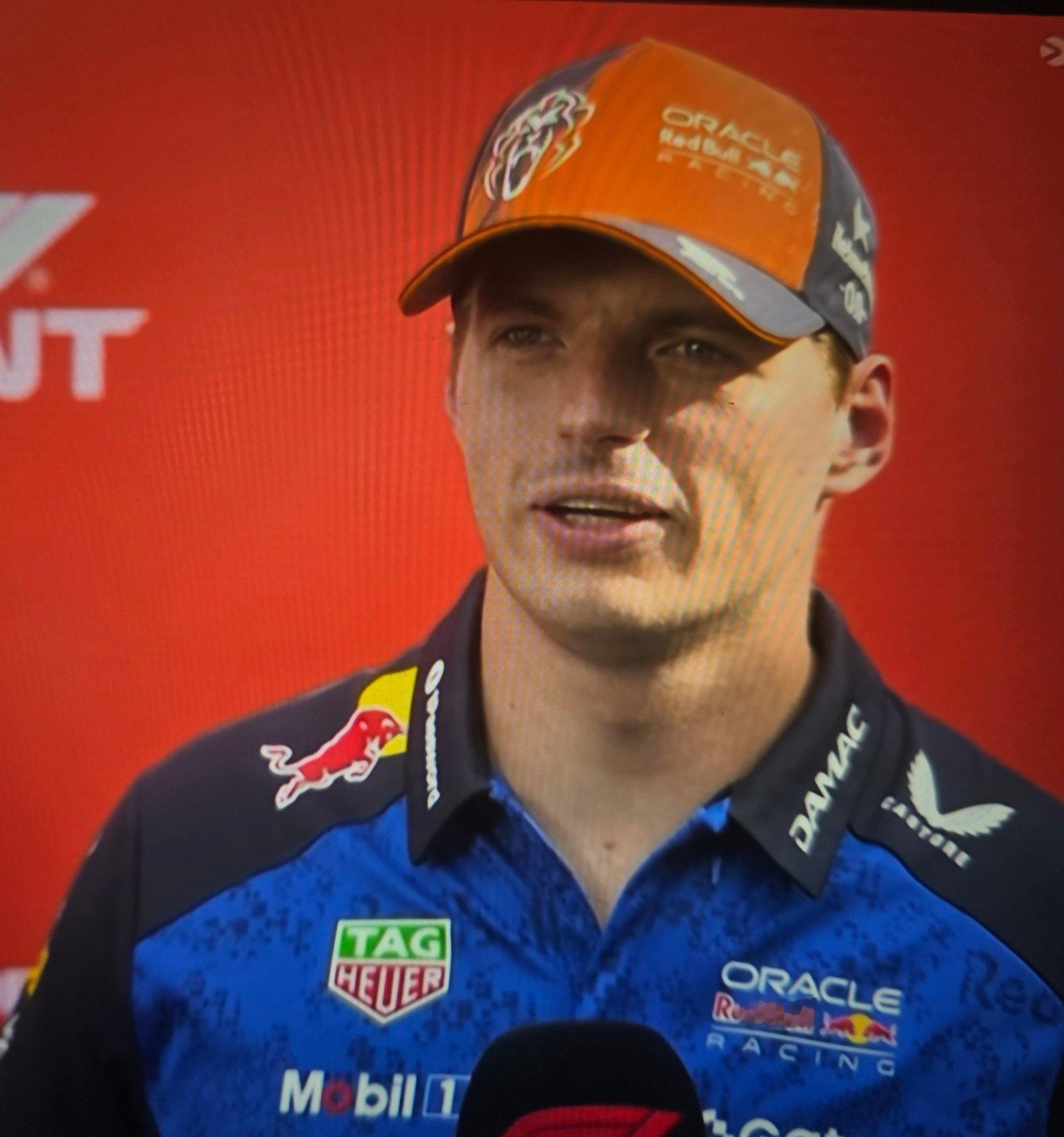 🗣️ “这是你原以为今天排位赛结束时自己会排到的位置吗？”Max：“我是说，我