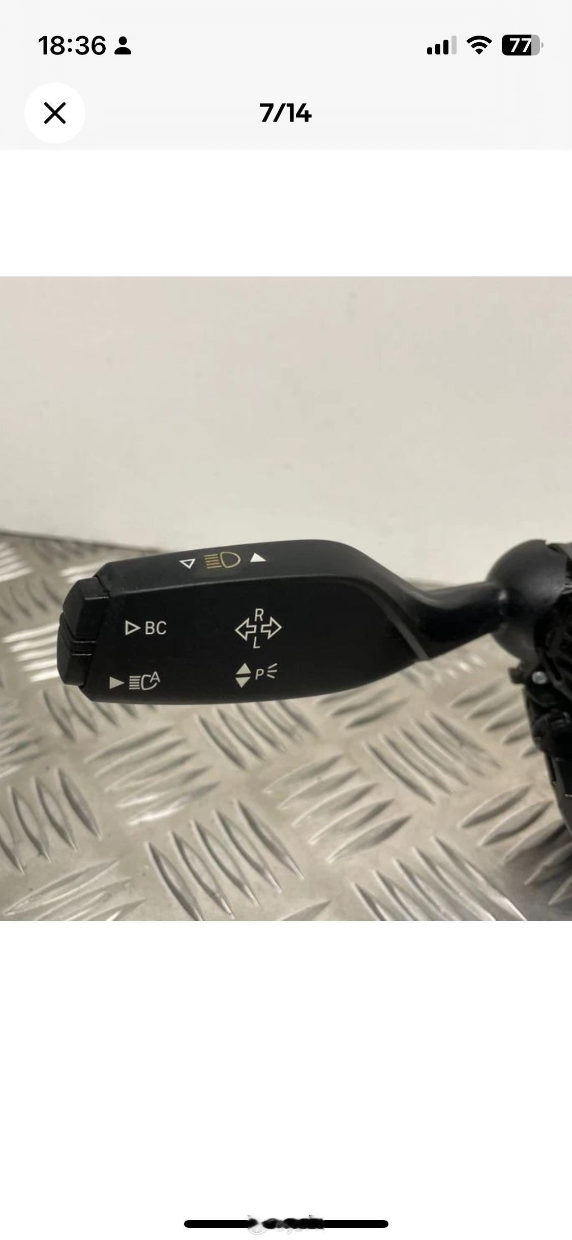 今天开Alpina D3一打转向灯卧槽怎么手感跟我的两个F31都不一样呢，结果一