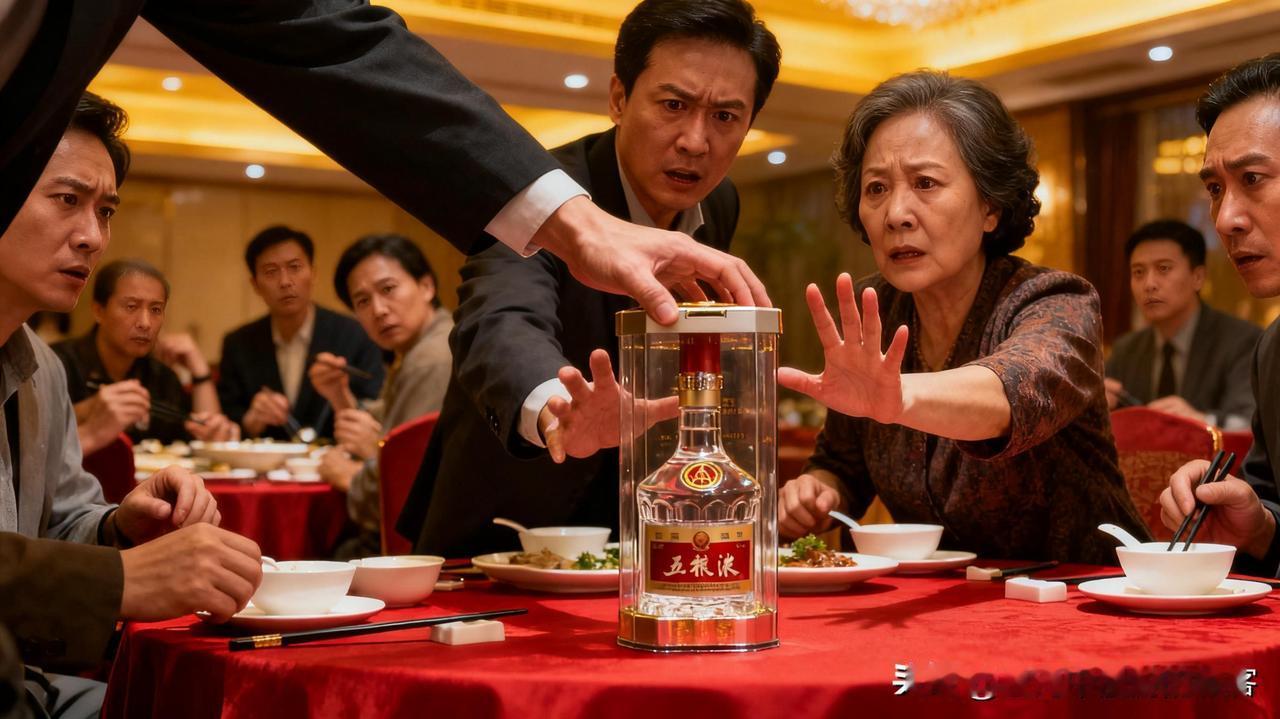 随了600块礼，散场想把没开的五粮液拎走，我妈当场给我拦住：这酒能拿？
 
上次