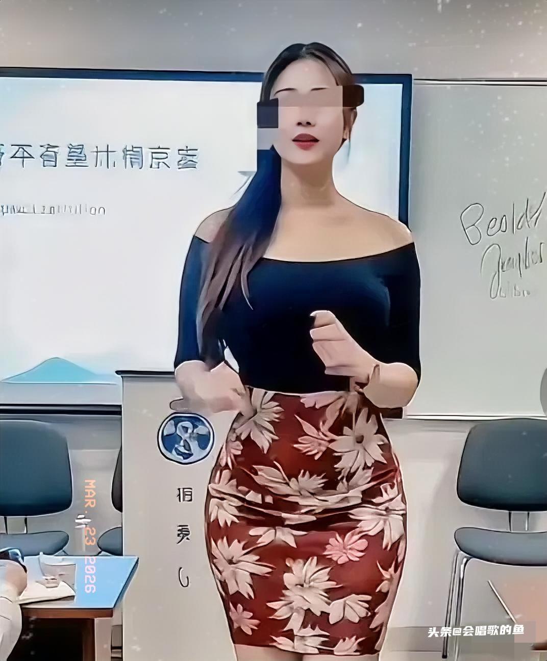 98年中专女教师徐婷，嫌当老师工资太低，居然选择出卖视频。
她坦言月薪仅两千左右