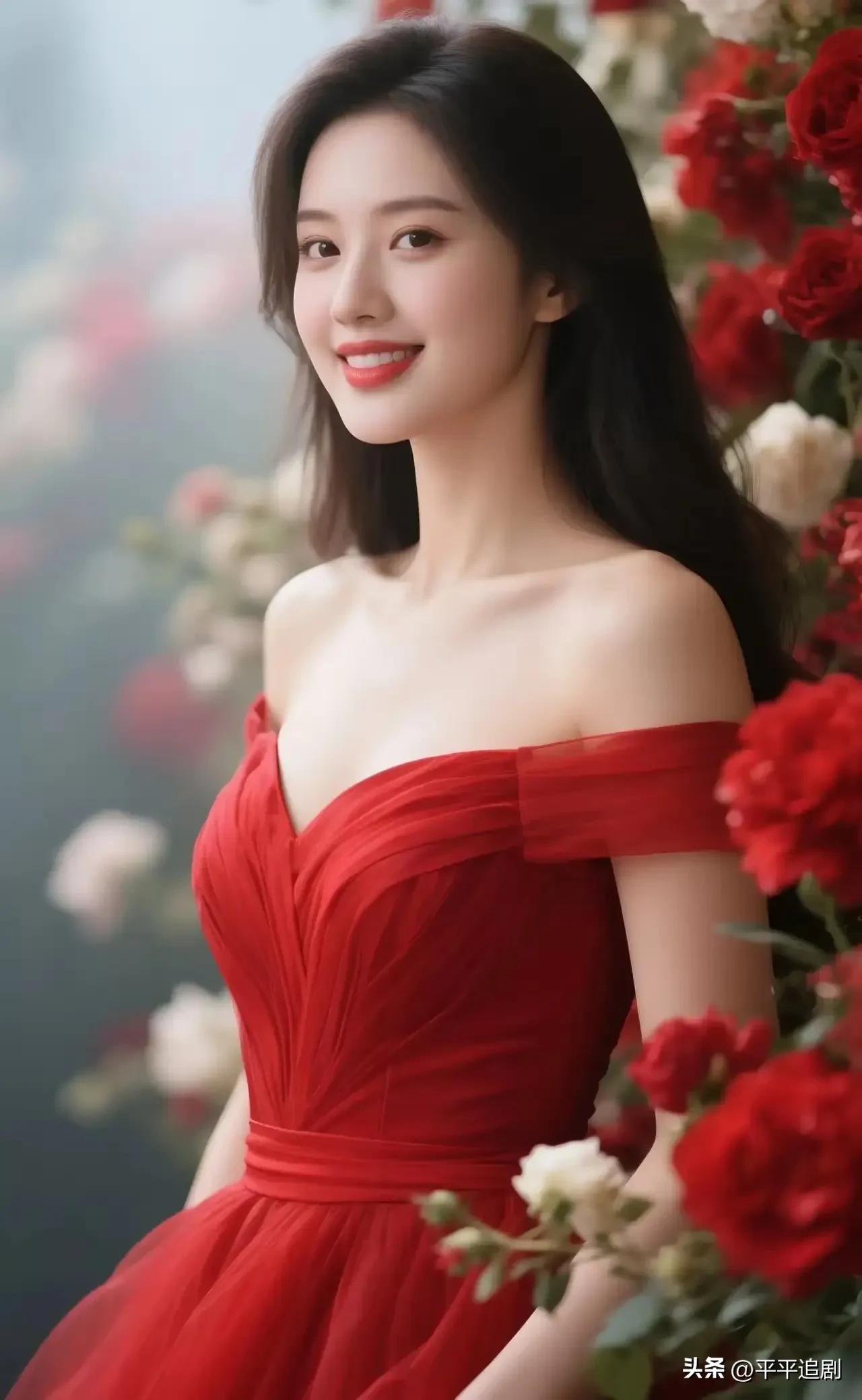 女人味的魅力在哪里?
红裙似火，玫瑰含香，在温柔的光影里，盛放独属于自己的浪漫与