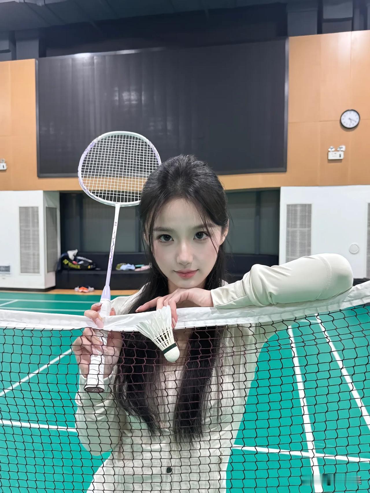 球场就位，羽毛球快乐局🏸