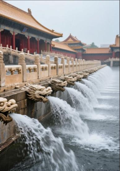 北京暴雨淹街，故宫却滴水不漏，古人在石头上写了什么密码？
 
7月，北京下了一场
