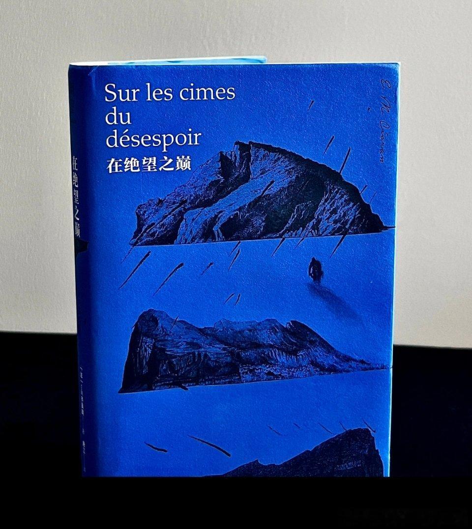 📚《在绝望之巅》是齐奥朗青年时期的哲学随笔集。全书以痛苦、失眠与虚无作为切口，