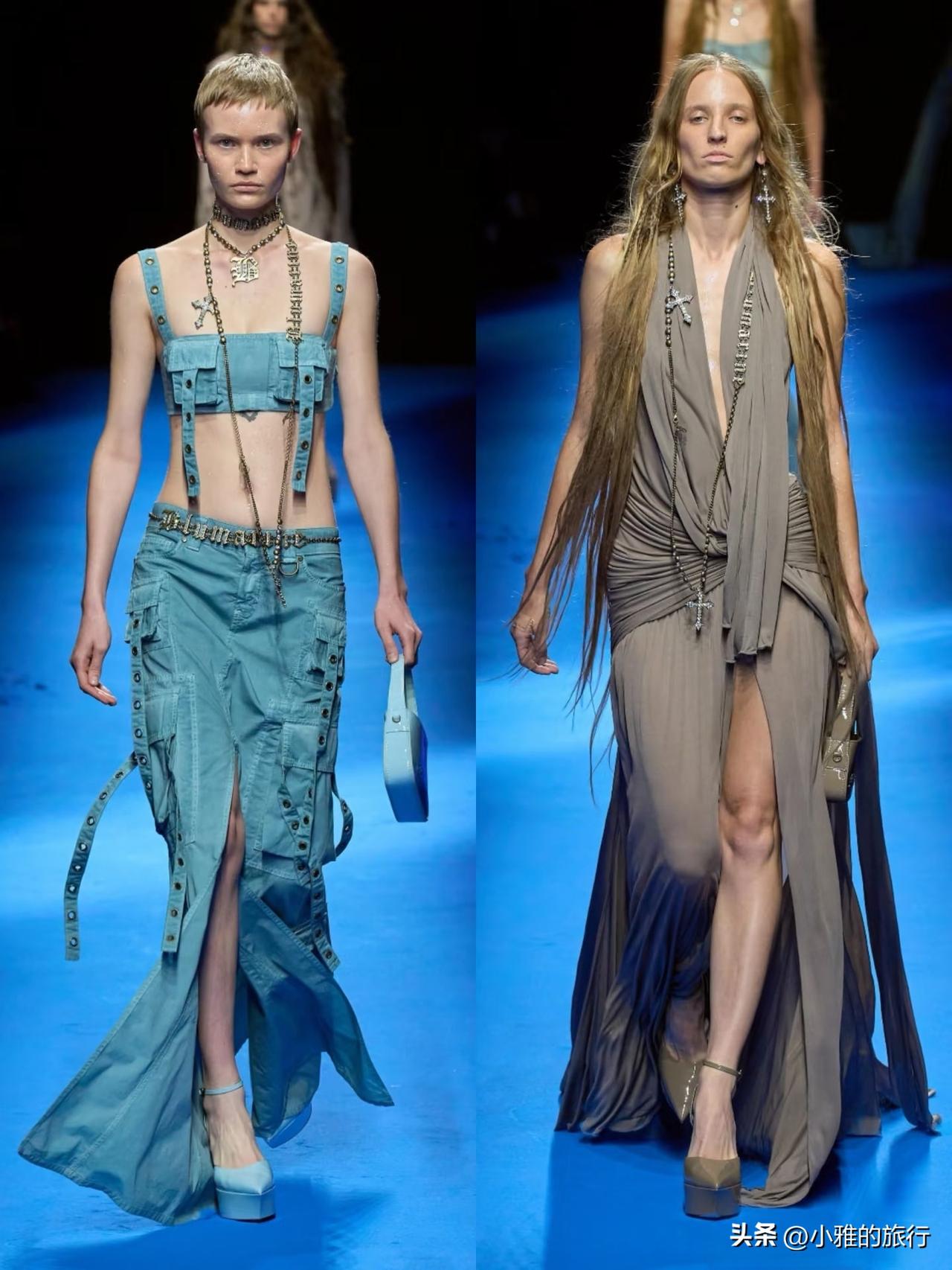 现代哥特美人鱼叙事｜Blumarine SS 2023水下幻境🌊
 
米兰时装