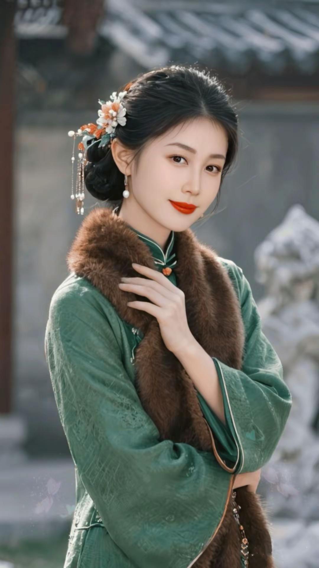 复古风格 复古穿搭 复古民国风