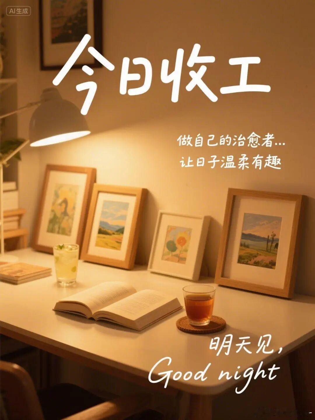 晚安记住， 有一种努力， 叫做靠自己， 没有人能成为你永远的避风港， 你才是自己