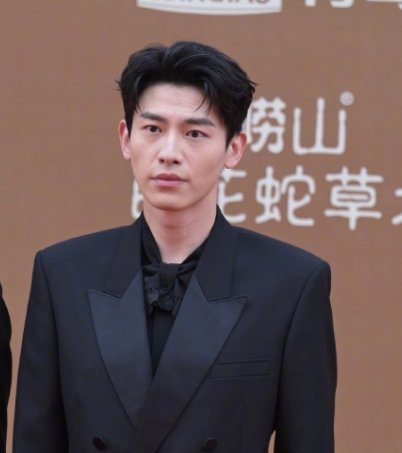 辛云来华表奖红毯生图，全黑西装造型，啊啊啊好帅，被辛云来贵气拿捏住了！期待晚上的