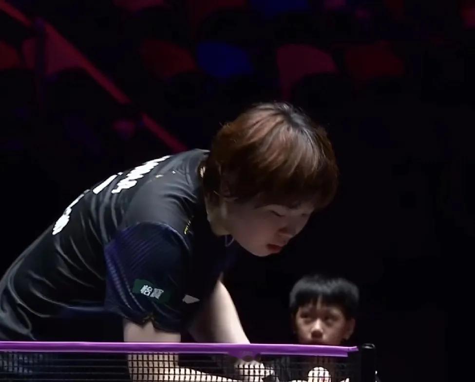 蒯曼大比分2：3不敌韩莹，
五局比分为11：6，8：11，3：11，12：10，