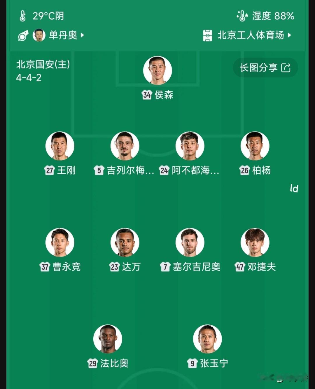 孔特去哪了？

今晚，中超联赛第24轮，北京国安主场迎战云南玉昆。从赛前发布的国