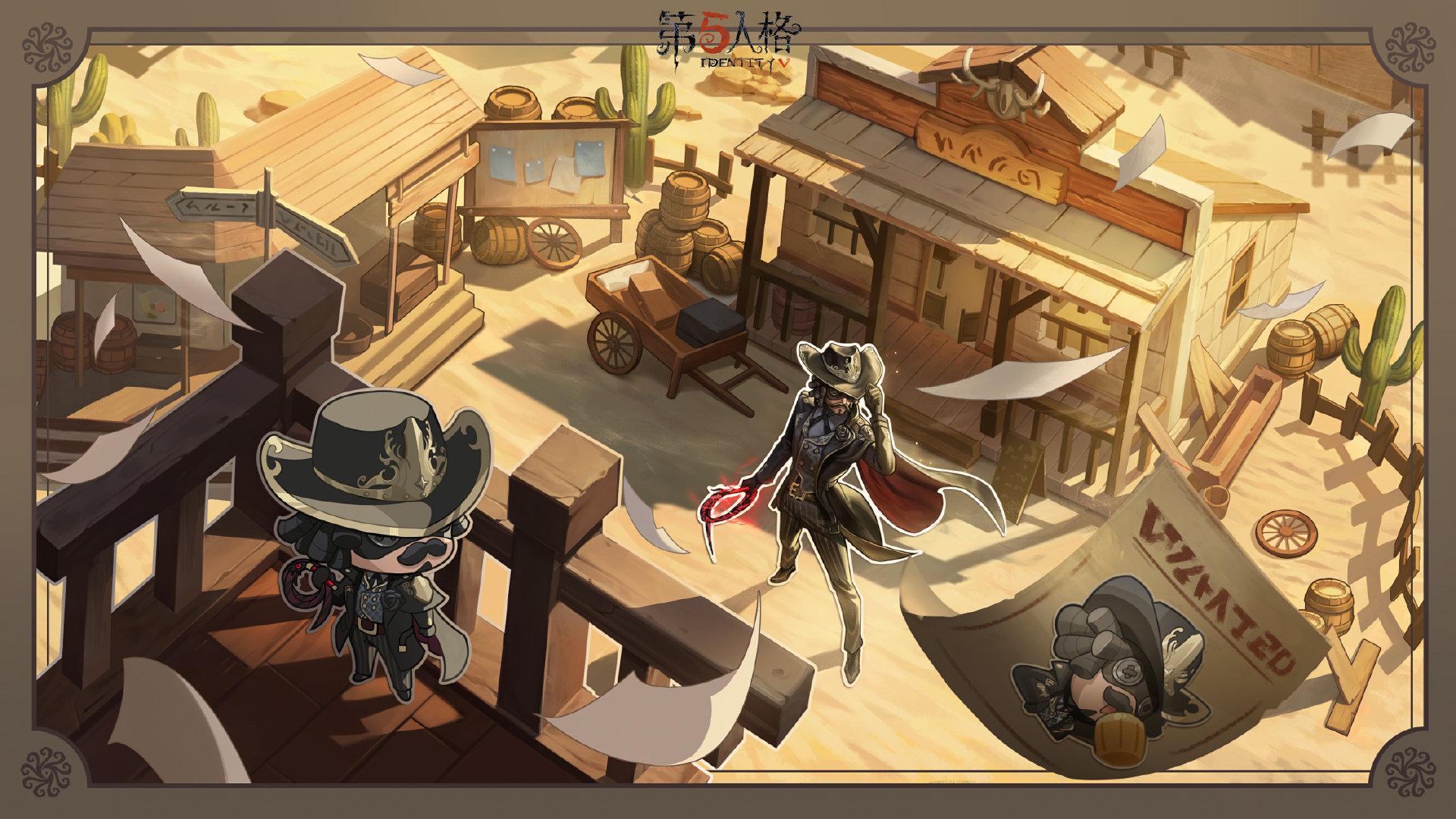 《第五人格》今天是“牛仔”凯文·阿尤索生日，祝凯文生日快乐！🎂蜡烛的泪滴静静滑