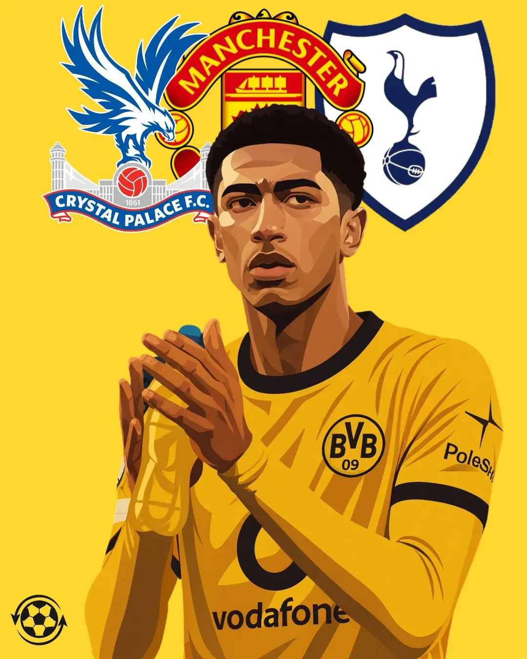 乔布·贝林汉姆可能会在一月份离开多特蒙德，而他重返英格兰的可能性越来越大。这位 