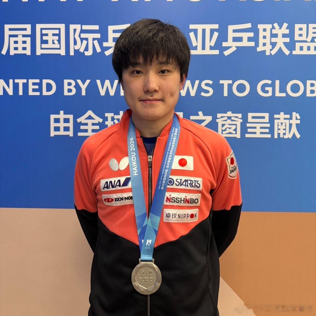 ITTF亚洲杯26张本智和 260209 Jtta发ins