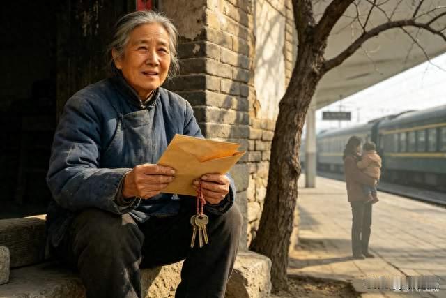帮女儿带大俩娃被送回老家，拆开信封我哭了：没有钱只有三把钥匙