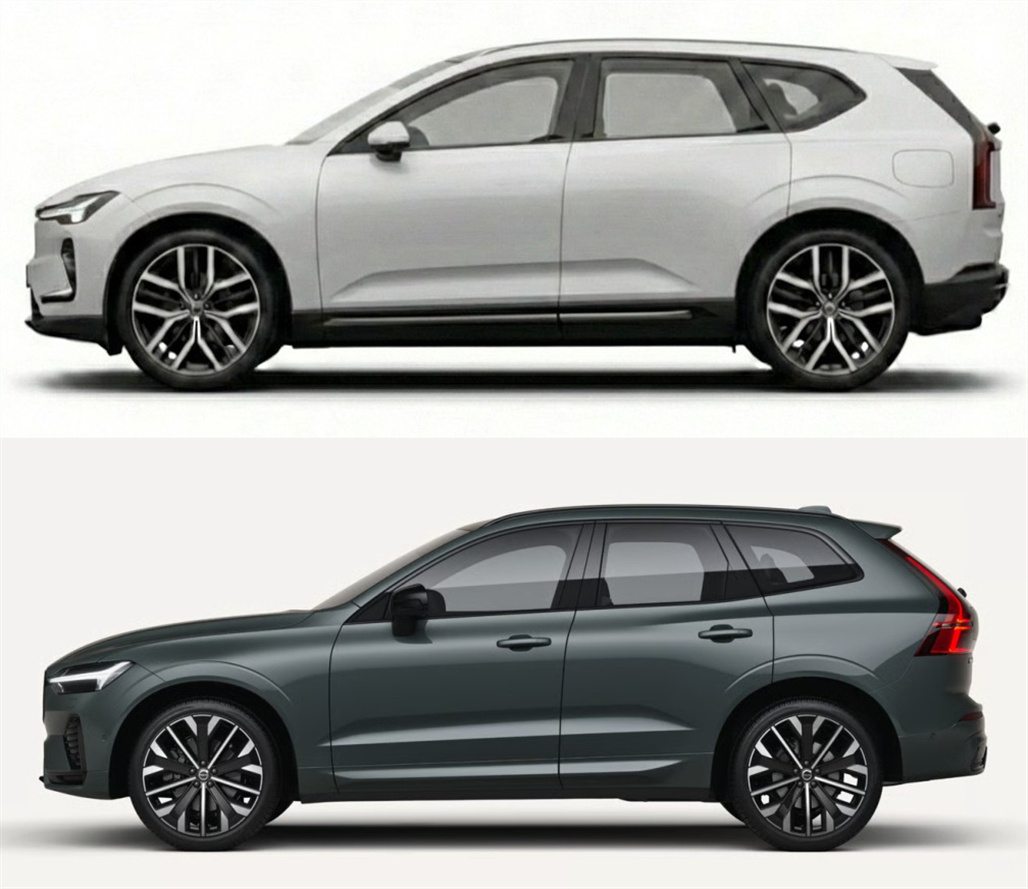 EX60 & XC60：欧洲本部也在向先进比例靠拢，此乃历史之必然。SPA2那种