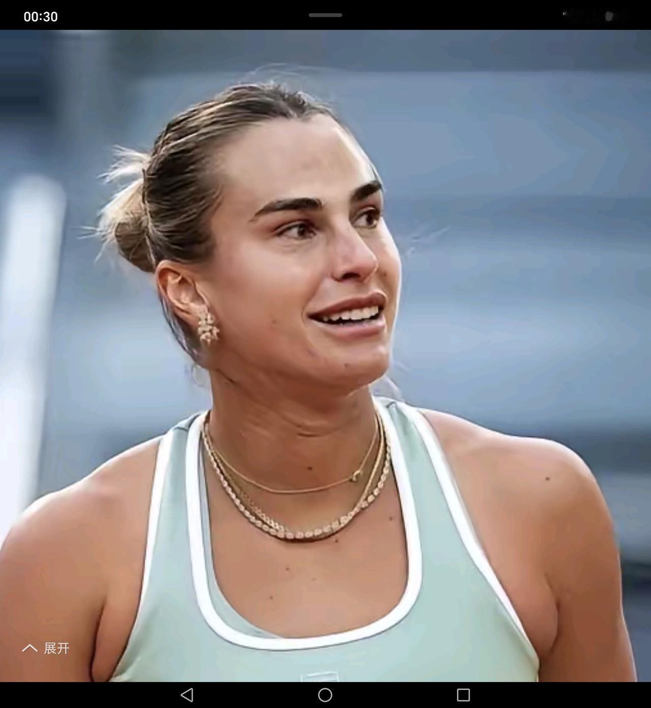 世界第一萨巴伦卡遭遇爆冷！
     北京时间5月9日晚，WTA1000罗马站女