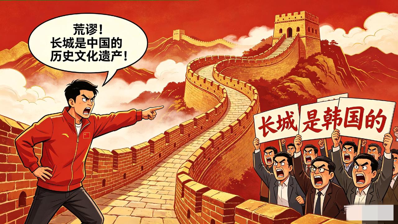 “中国准备什么时候把万里长城还给我们？”此话出自一韩国网友在国外平台的问答，甚至
