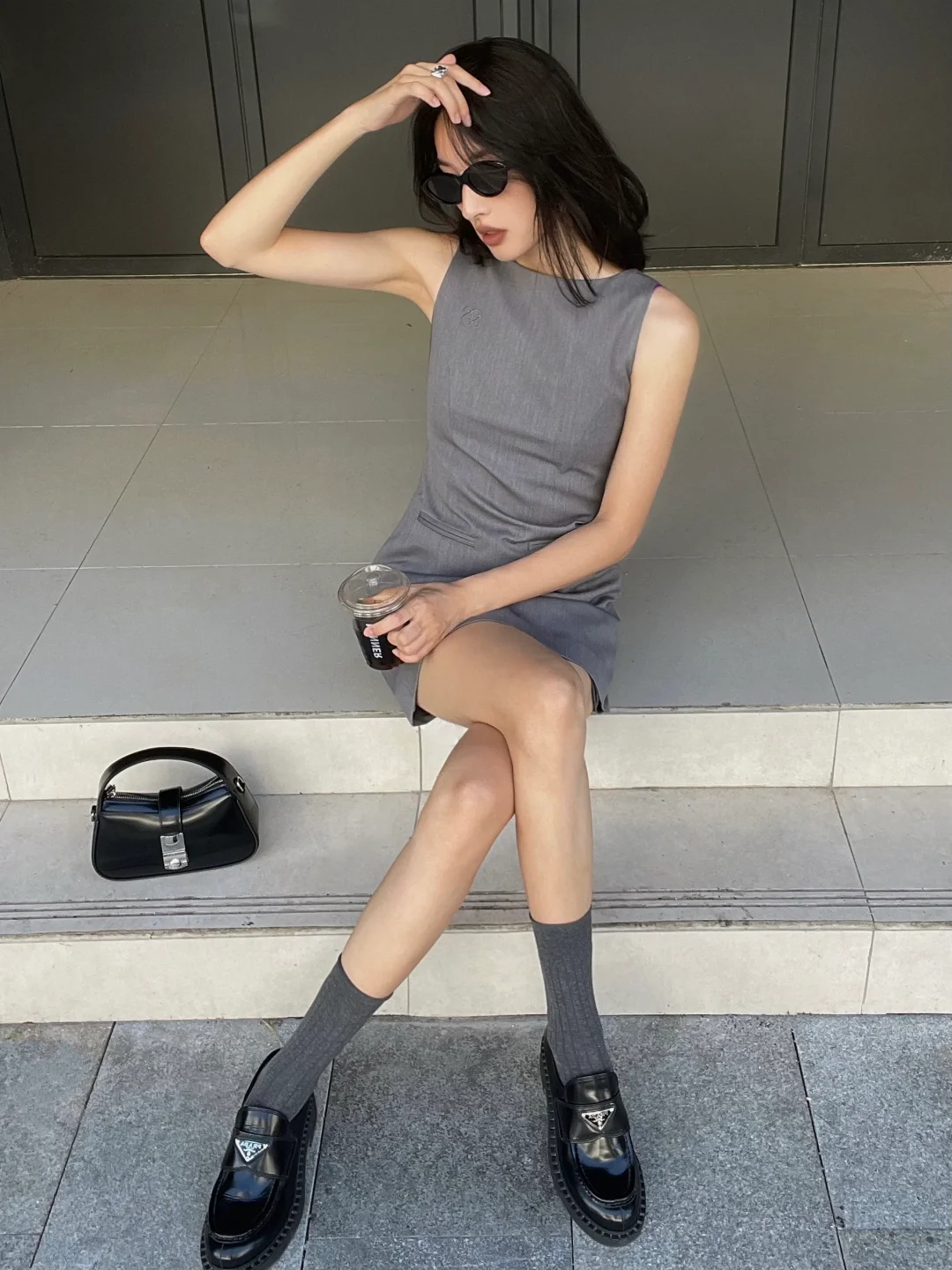 ▫️高级小灰裙