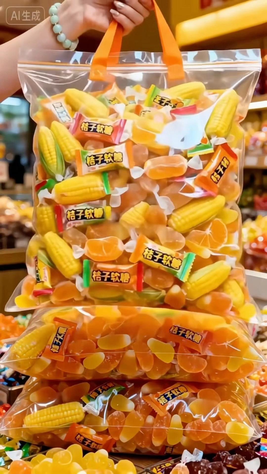 橘子玉米软糖年货节！