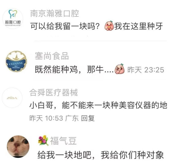 #网友喊话江小白求分地#以前qq农场种菜的那批人现在在互联网求分地，果然种地DN